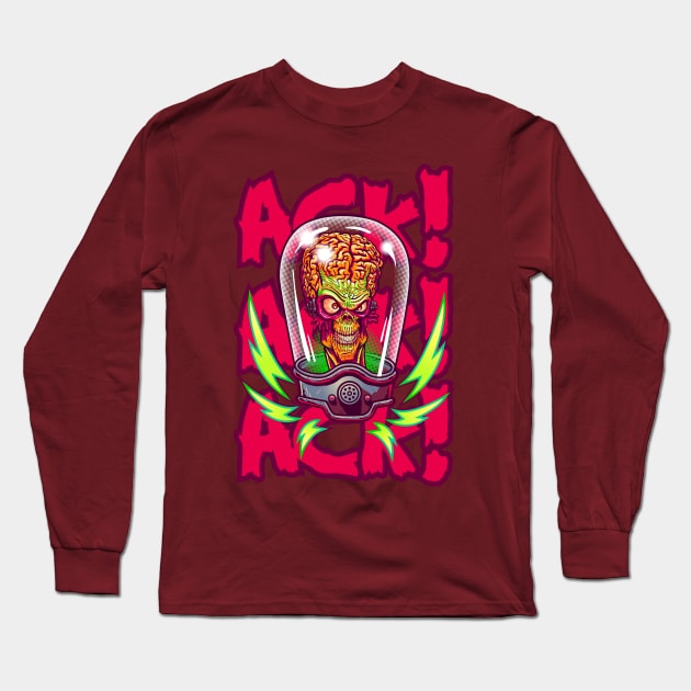 ACK! ACK! ACK! Long Sleeve T-Shirt by kylewright